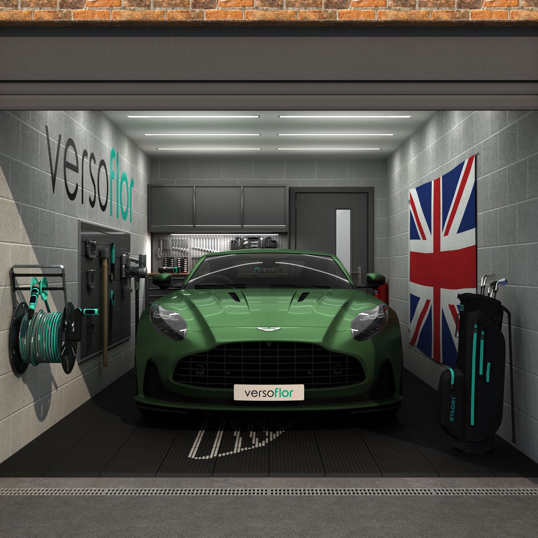 Versodeck Upflor Mosaic Kit - Aston Martin Wing - 14ft x 4ft