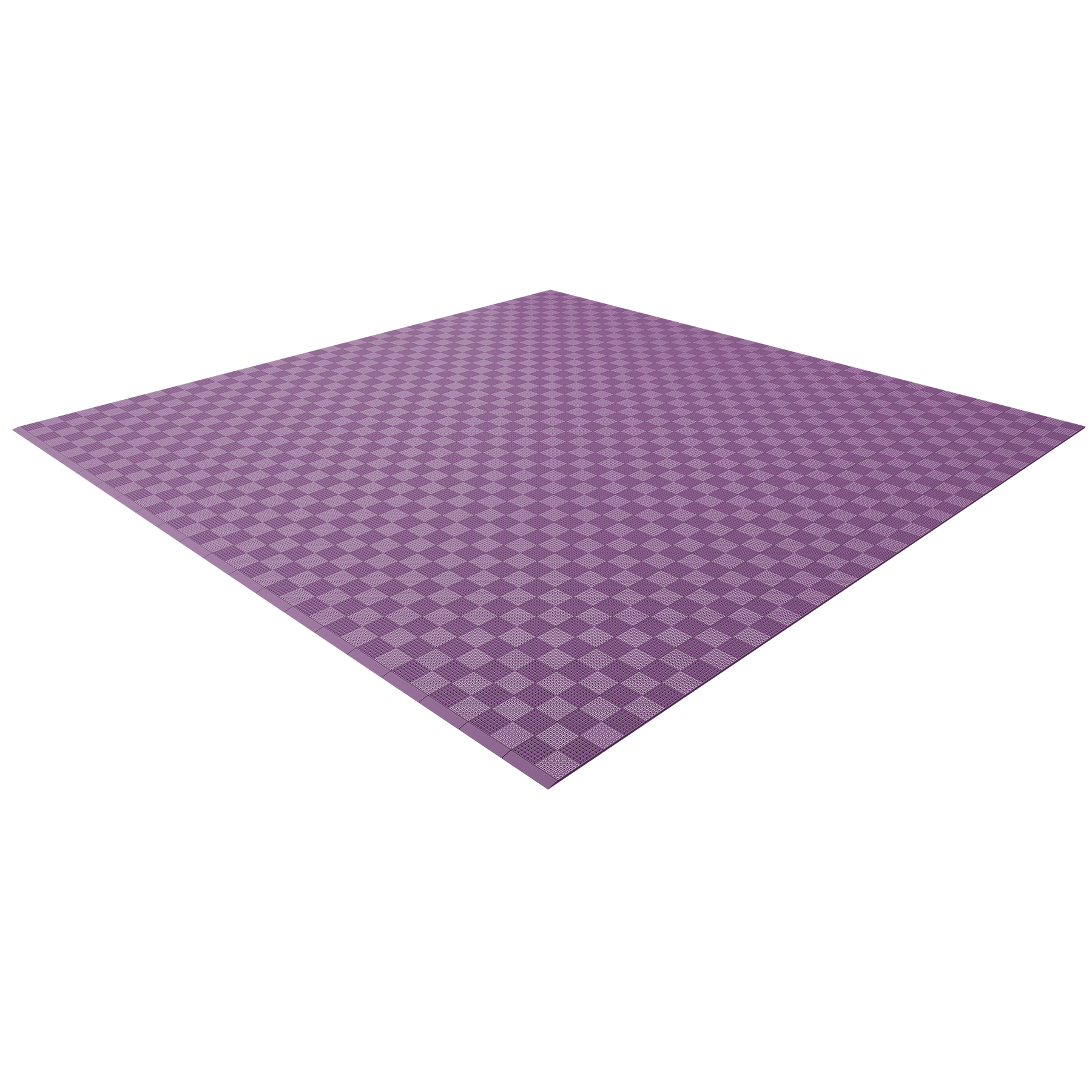 Single Colour - Full Garage Pack Kit of Upflor® Garage Flooring Pack Versodeck Double Garage - No LEDs Deep Purple