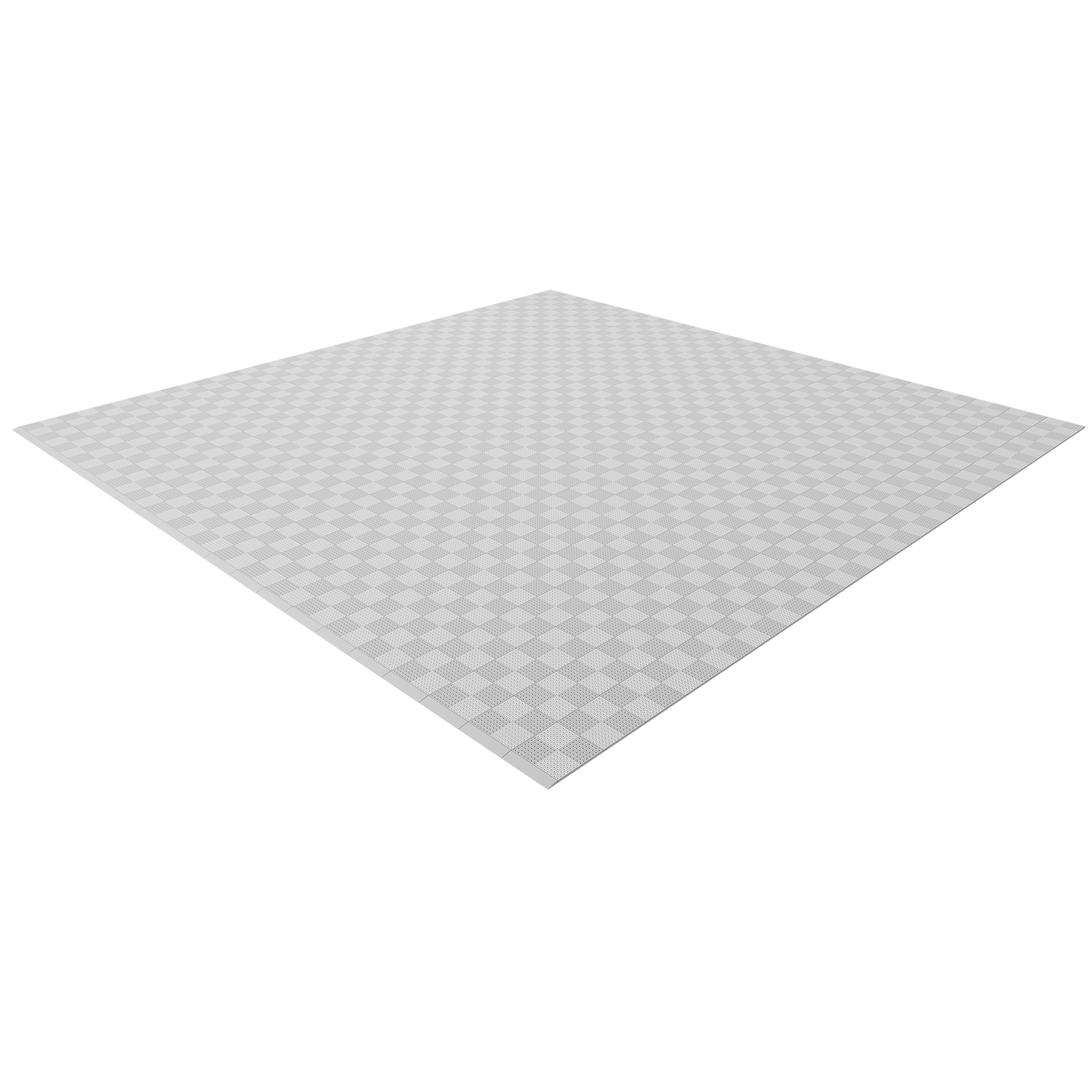Single Colour - Full Garage Pack Kit of Upflor® Garage Flooring Pack Versodeck Double Garage - No LEDs Light Grey