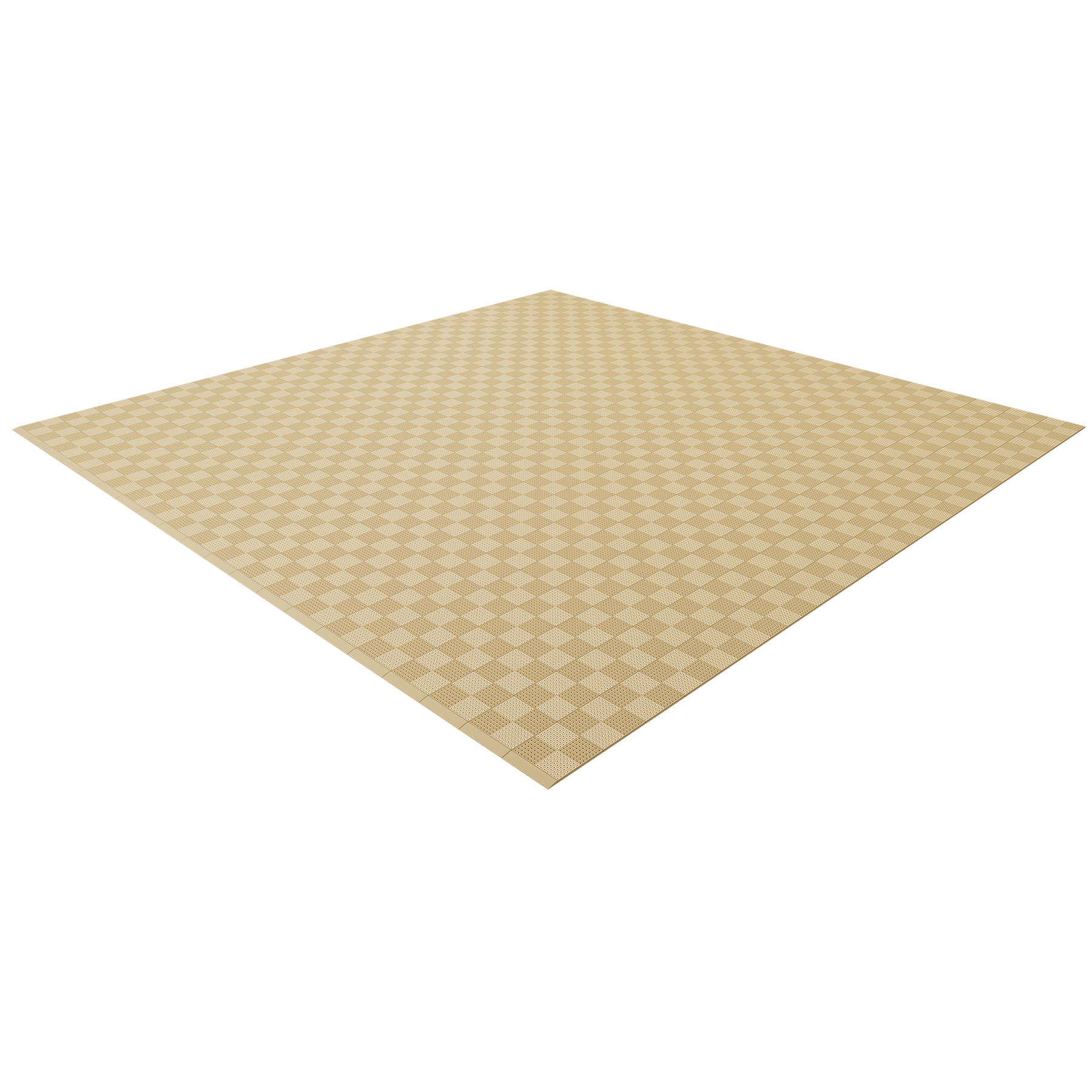 Single Colour - Full Garage Pack Kit of Upflor® Garage Flooring Pack Versodeck Double Garage - No LEDs Stone Beige
