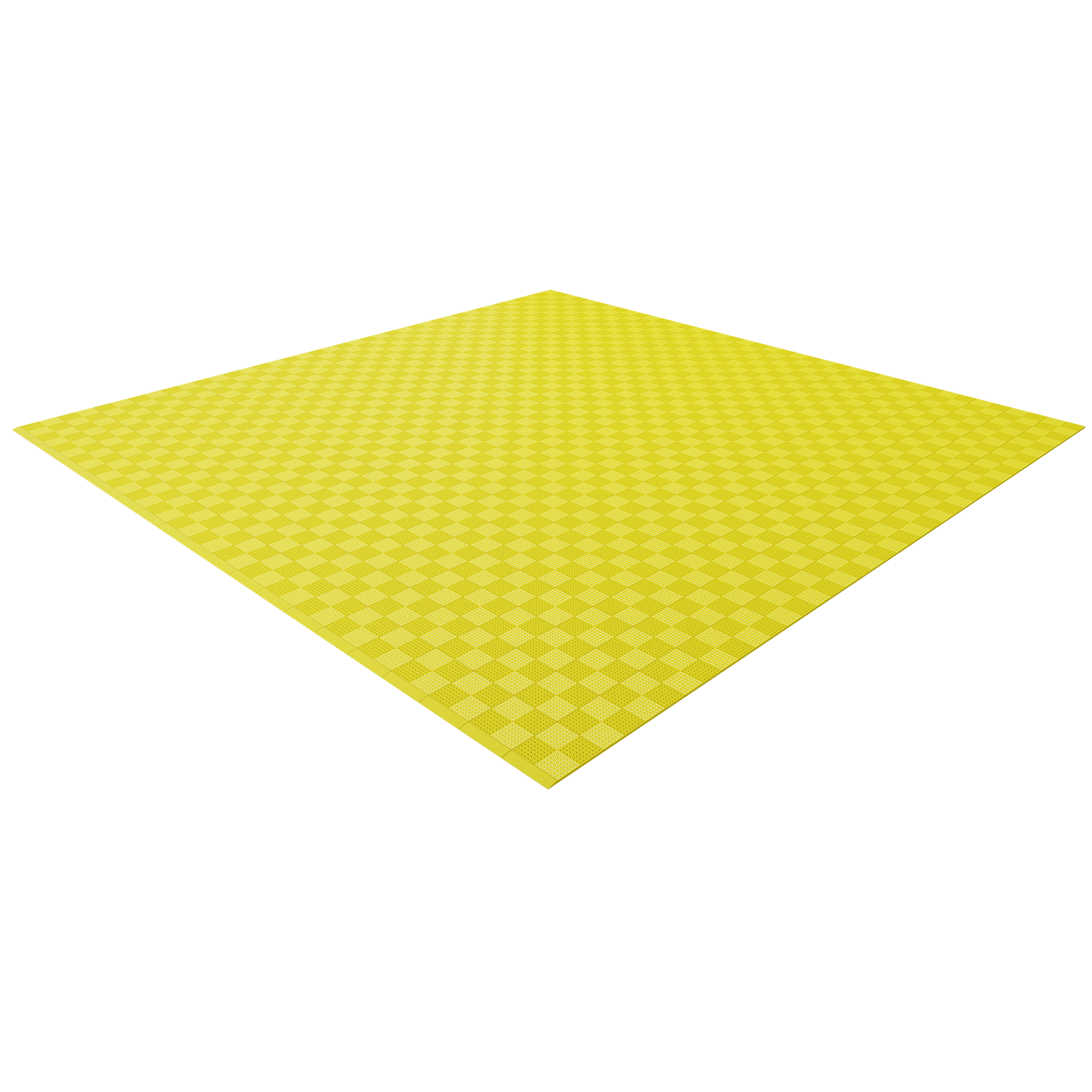 Single Colour - Full Garage Pack Kit of Upflor® Garage Flooring Pack Versodeck Double Garage - No LEDs Sulphur Yellow