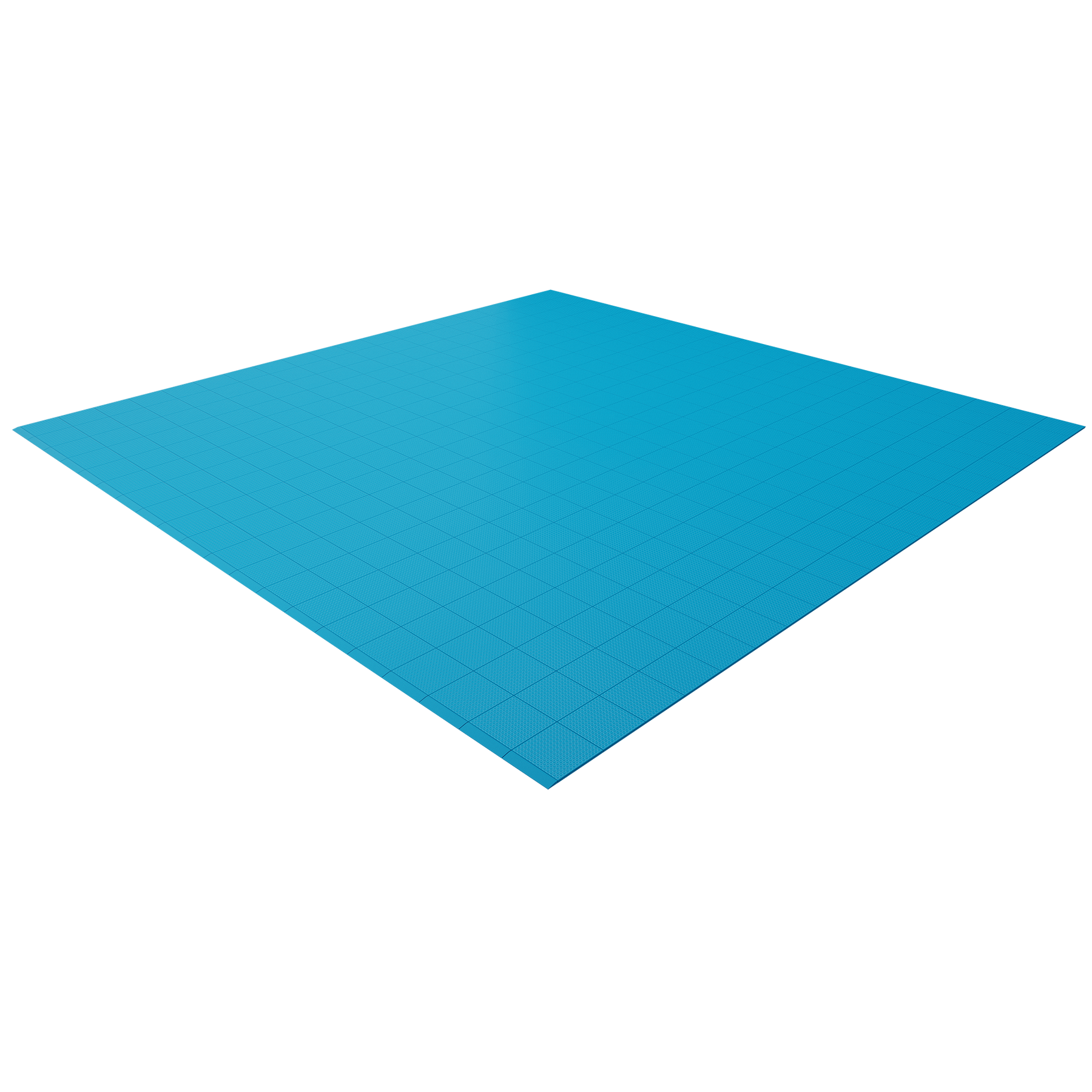 Single Colour - Full Garage Pack Kit of Taskflor® Garage Flooring Pack Versodeck Double Garage - No LEDs Light Blue