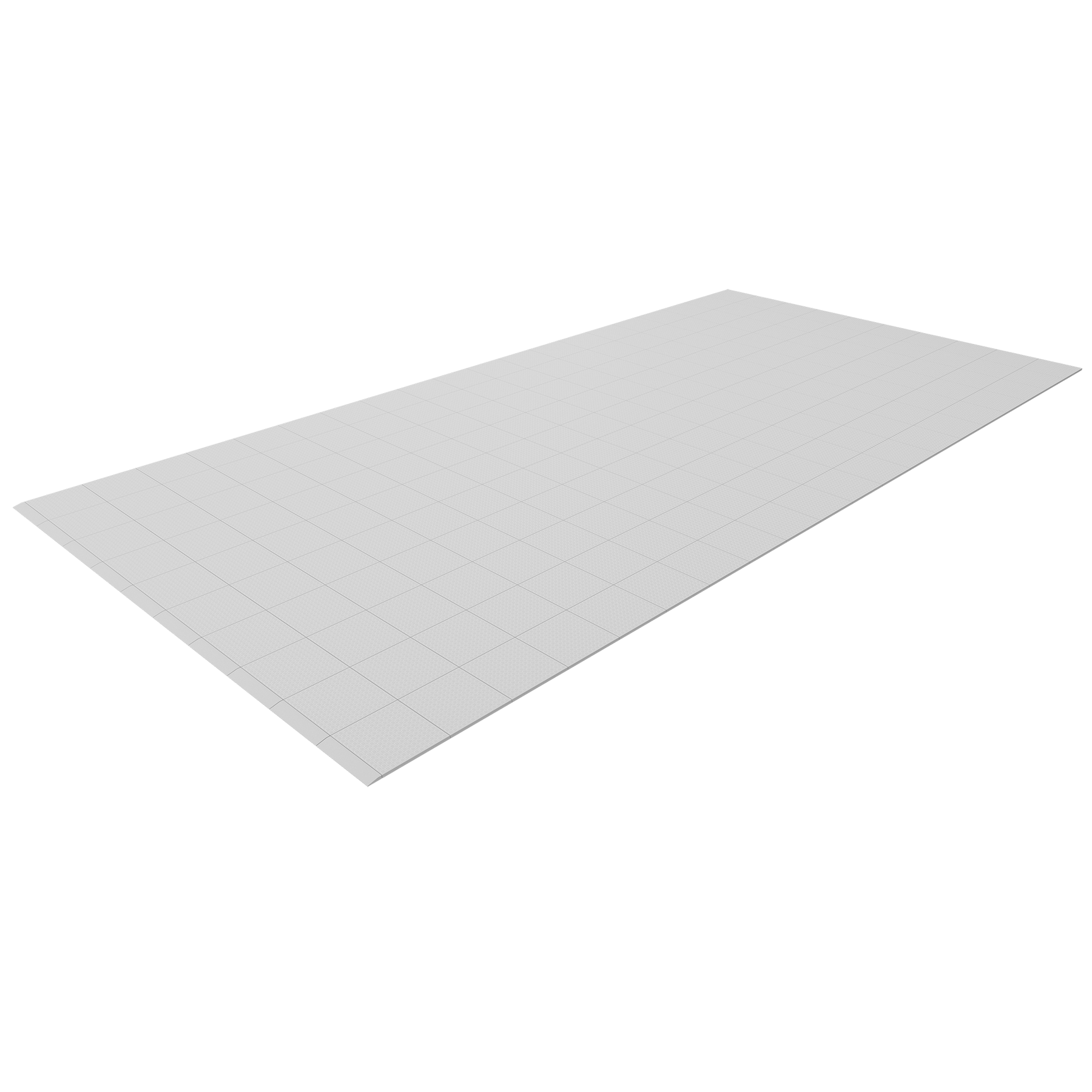 Single Colour - Full Garage Pack Kit of Taskflor® Garage Flooring Pack Versodeck Single Garage - No LEDs Light Grey