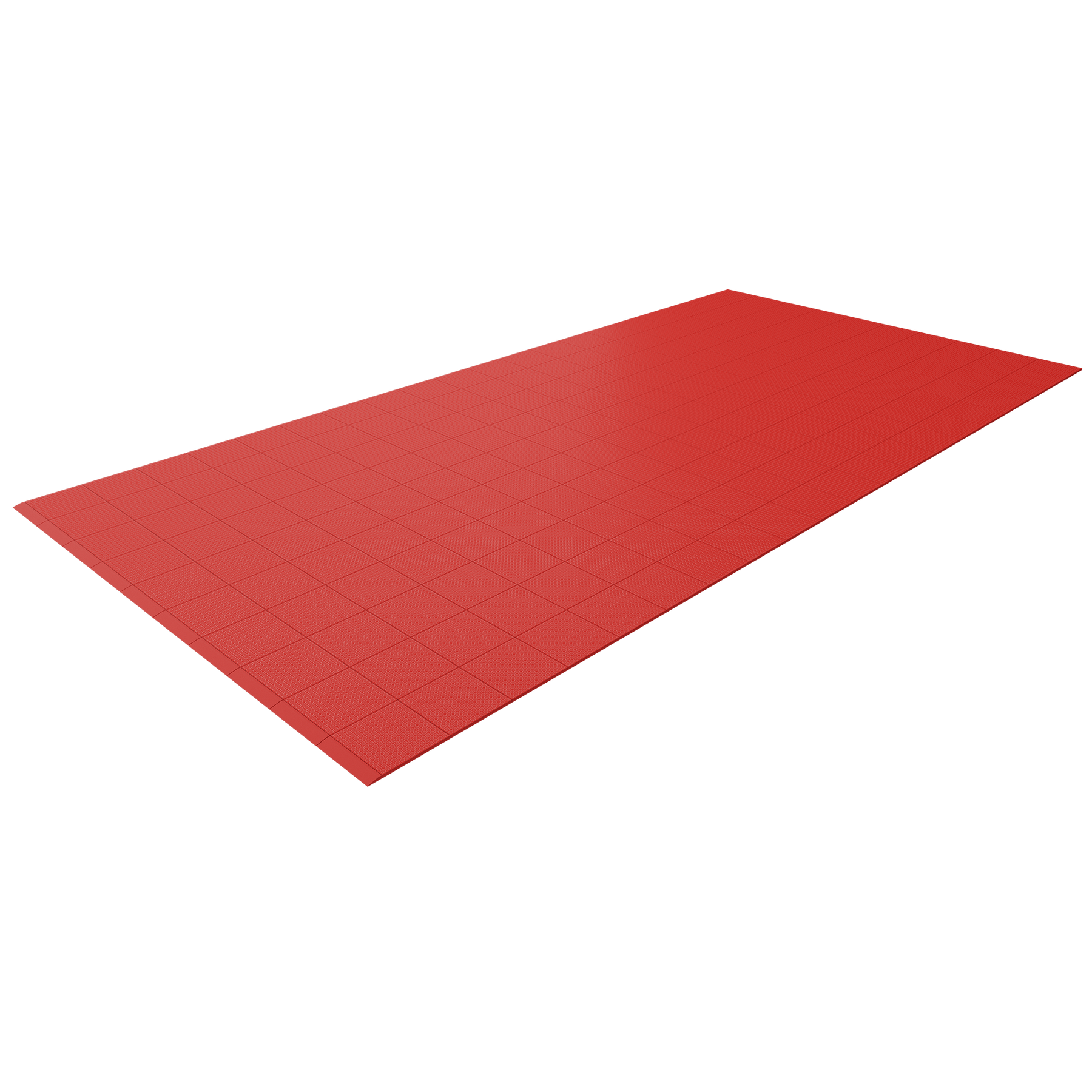 Single Colour - Full Garage Pack Kit of Taskflor® Garage Flooring Pack Versodeck Single Garage - No LEDs Mars Red