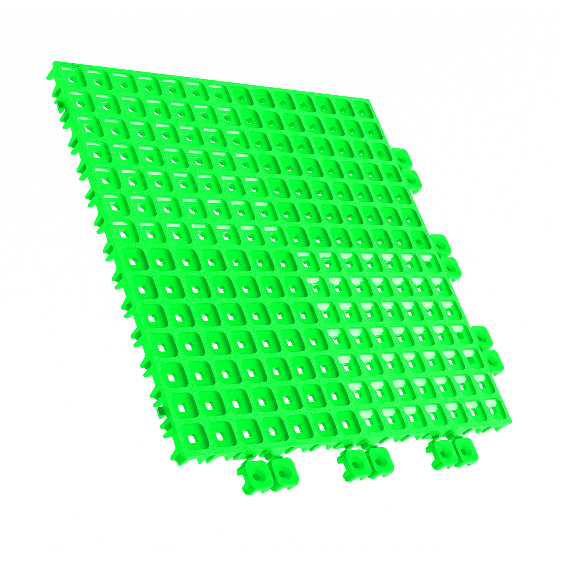 UPFLOR® - Interlocking Floor Tile Neon Green