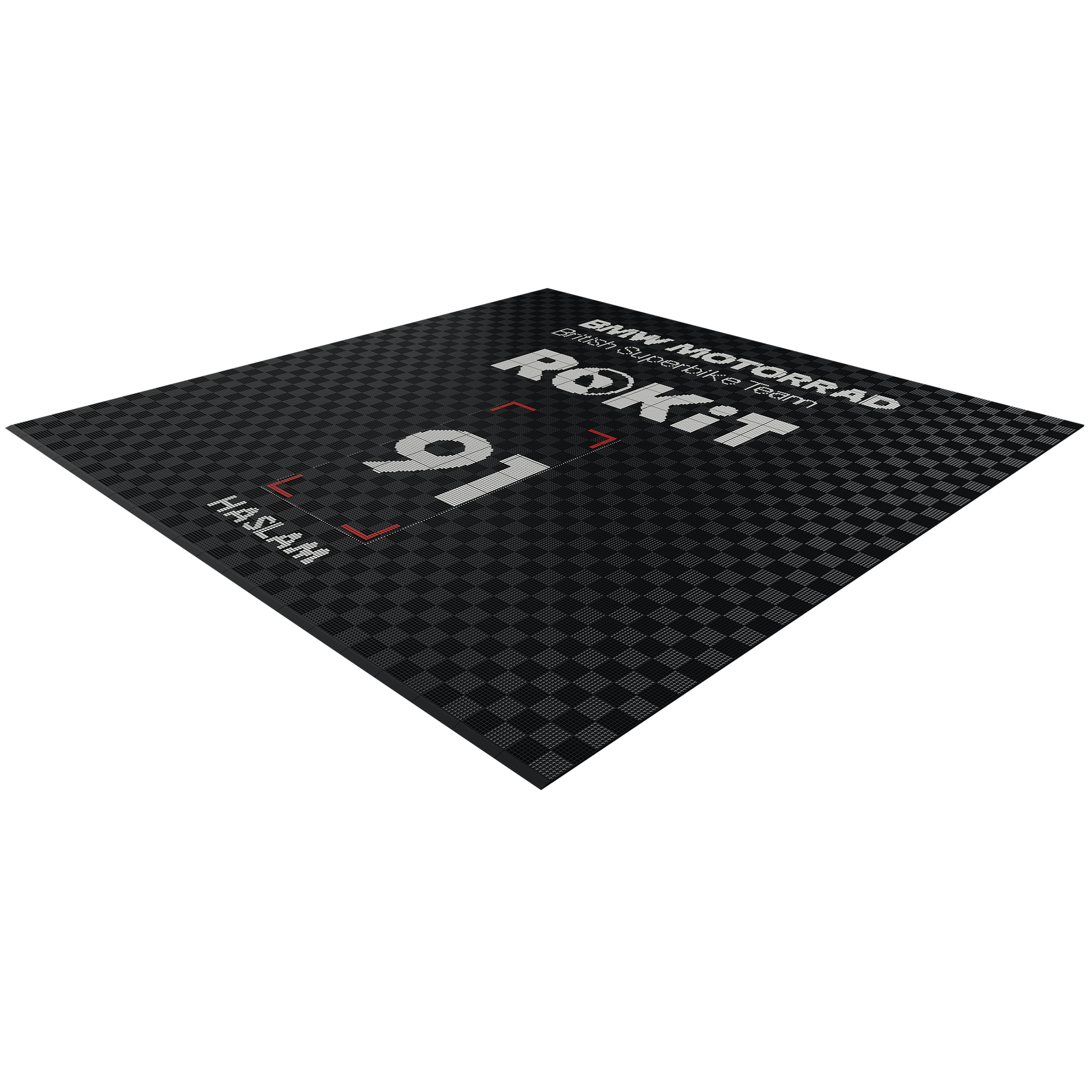 Shaun Muir Racing - Leon Haslam - Garage Floor Pack Garage Flooring Pack versodeck 6x6m Double Garage with LEDs