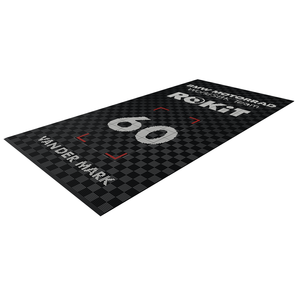 Shaun Muir Racing - Michael Van Der Mark - Garage Floor Pack Garage Flooring Pack versodeck 6x3m Single Garage with LEDs