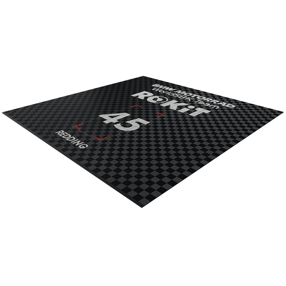 Shaun Muir Racing - Scott Redding - Garage Floor Pack Garage Flooring Pack versodeck 6x6mDouble Garage with LEDs