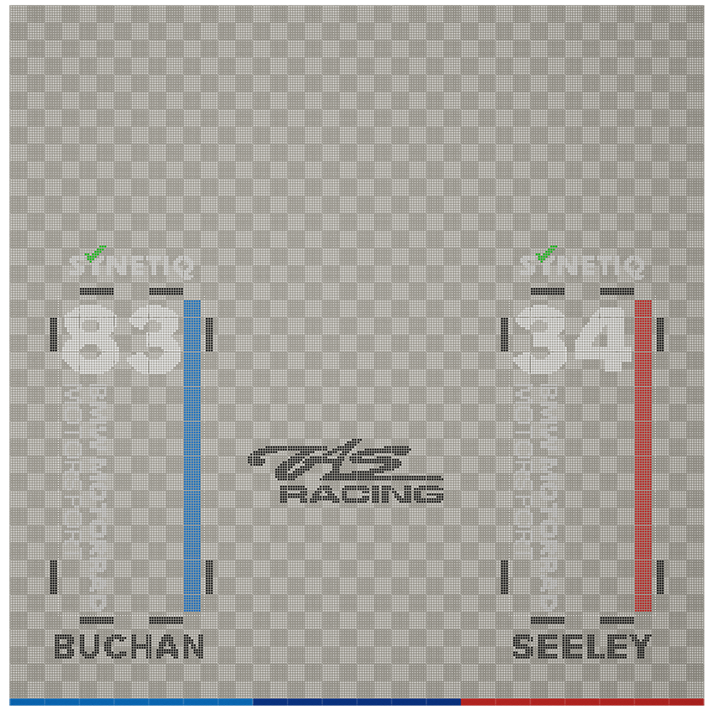 Synetiq BMW TAS Racing - Danny Buchan Alastair Seeley - Double Garage Floor Pack Garage Flooring Pack versodeck
