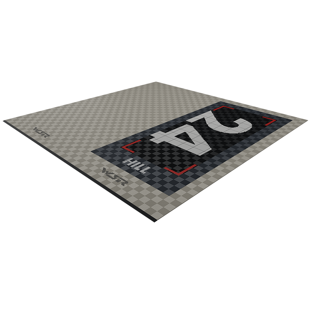 West Surrey Racing - Jake Hill - Garage Floor Pack Garage Flooring Pack versodeck Double Garage without LEDs