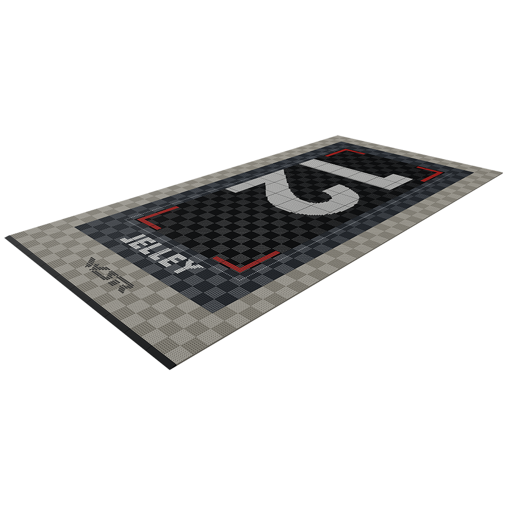 West Surrey Racing - Stephen Jelley - Garage Floor Pack Garage Flooring Pack versodeck Single Garage with LEDs
