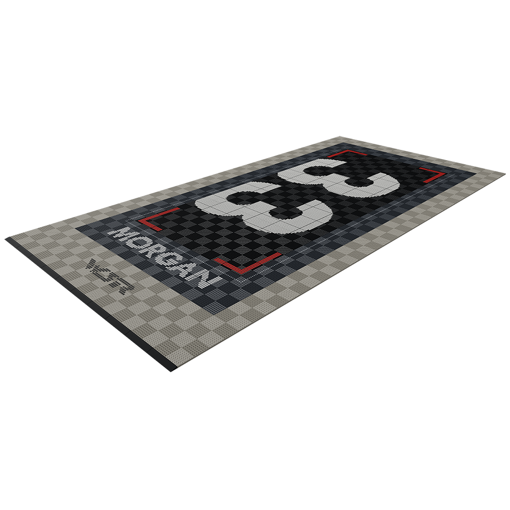 West Surrey Racing - Adam Morgan - Garage Floor Pack Garage Flooring Pack versodeck Single Garage with LEDs