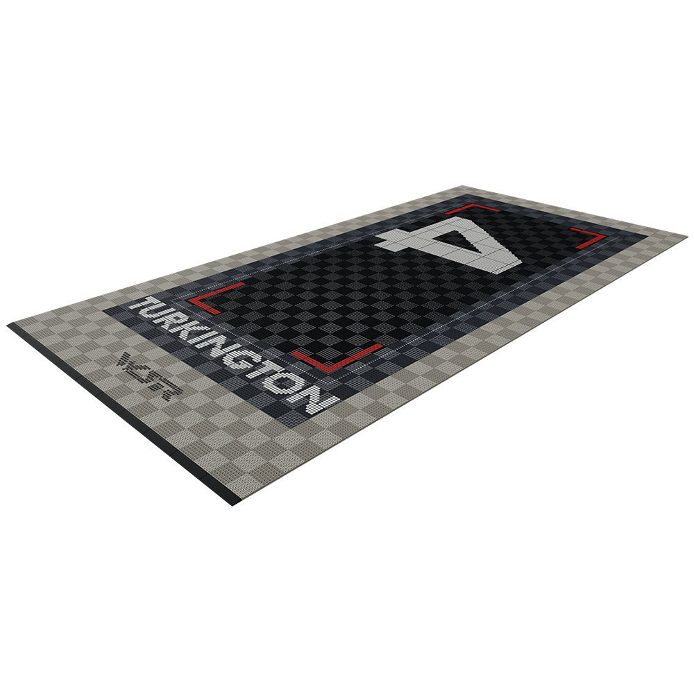 West Surrey Racing - Colin Turkington - Garage Floor Pack Garage Flooring Pack versodeck Single Garage with LEDs