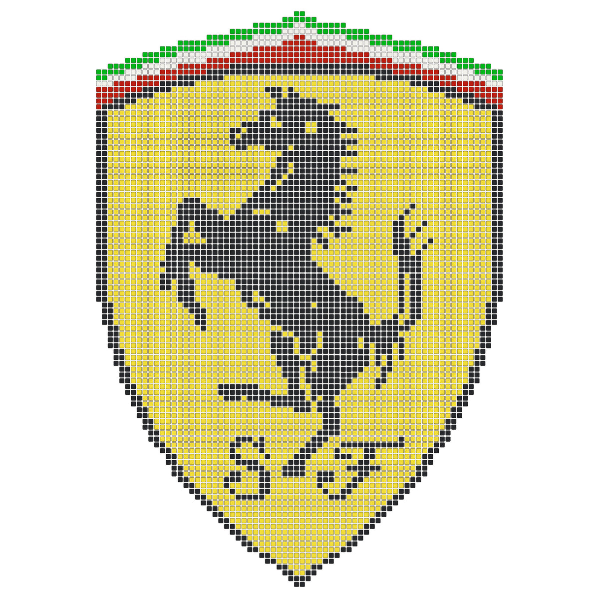 Versodeck Upflor Mosaic Kit - Ferrari Shield - 5ft x 8ft