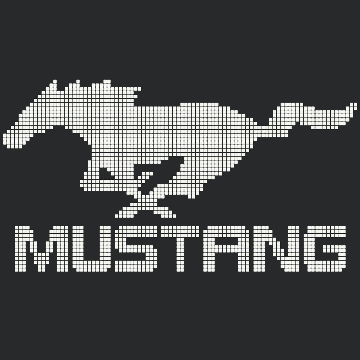 Mosaic Kit - Mustang Design  - 8x4 Tiles