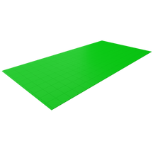 Single Colour - Full Garage Pack Kit of Taskflor® Garage Flooring Pack Versodeck Single Garage - No LEDs Bright Green