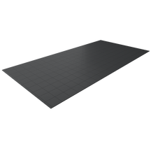 Single Colour - Full Garage Pack Kit of Taskflor® Garage Flooring Pack Versodeck Single Garage - No LEDs Charcoal Black