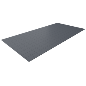Single Colour - Full Garage Pack Kit of Taskflor® Garage Flooring Pack Versodeck Single Garage - No LEDs Dark Grey