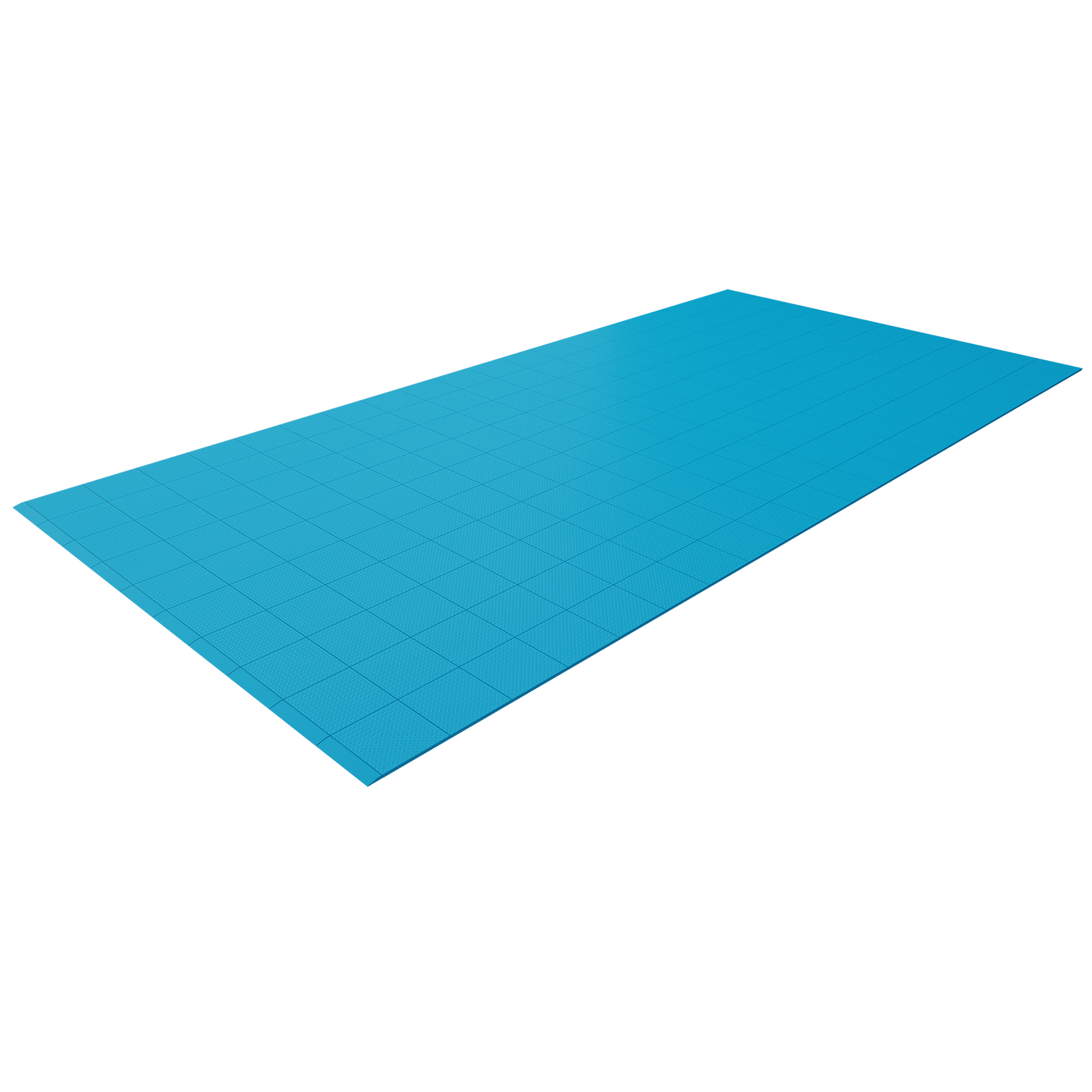 Single Colour - Full Garage Pack Kit of Taskflor® Garage Flooring Pack Versodeck Single Garage - No LEDs Light Blue