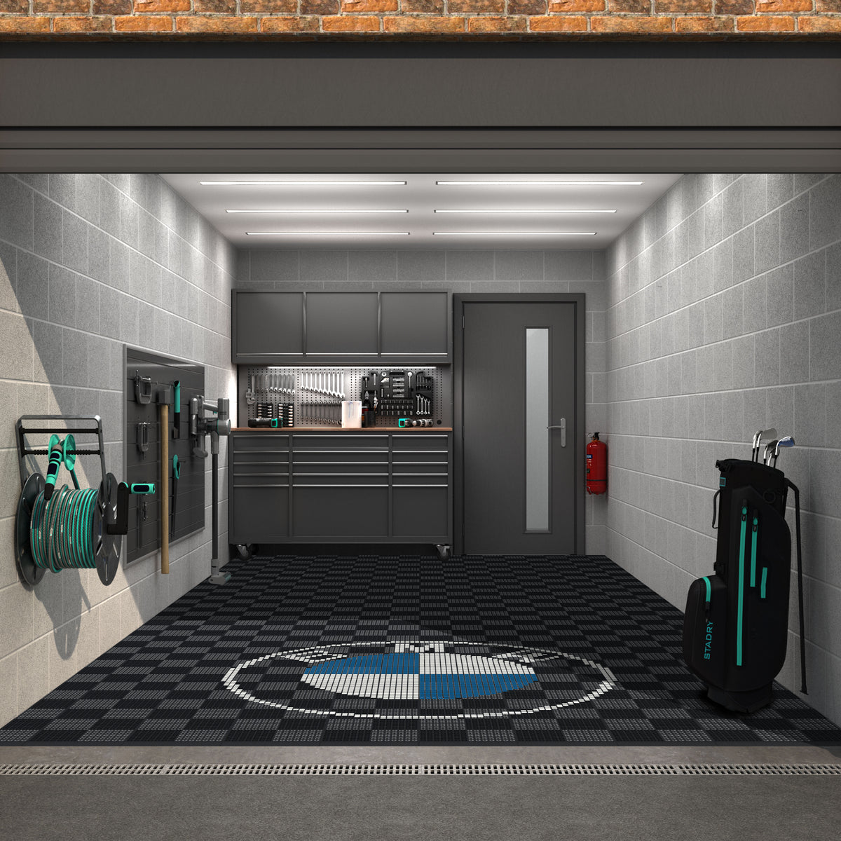 Versodeck Upflor Mosaic Kit - BMW Ring - 5ft x 5ft