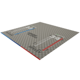 Synetiq BMW TAS Racing - Danny Buchan Alastair Seeley - Double Garage Floor Pack Garage Flooring Pack versodeck 6x6m Double Garage with LEDs