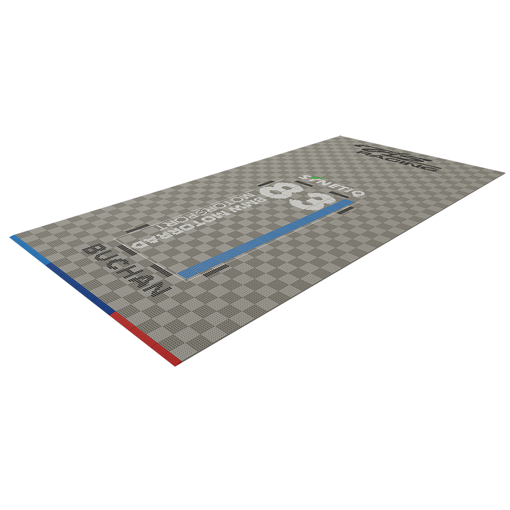 Synetiq BMW TAS Racing - Danny Buchan - Garage Floor Pack Garage Flooring Pack versodeck 6x3m Single Garage with LEDs