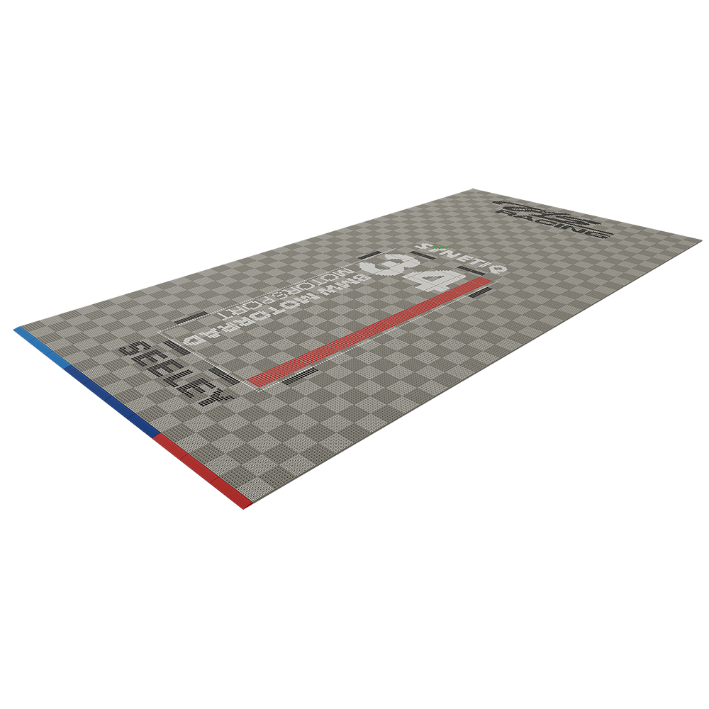 Synetiq BMW TAS Racing - Alastair Seeley - Garage Floor Pack Garage Flooring Pack versodeck 6x3m Single Garage with LEDs